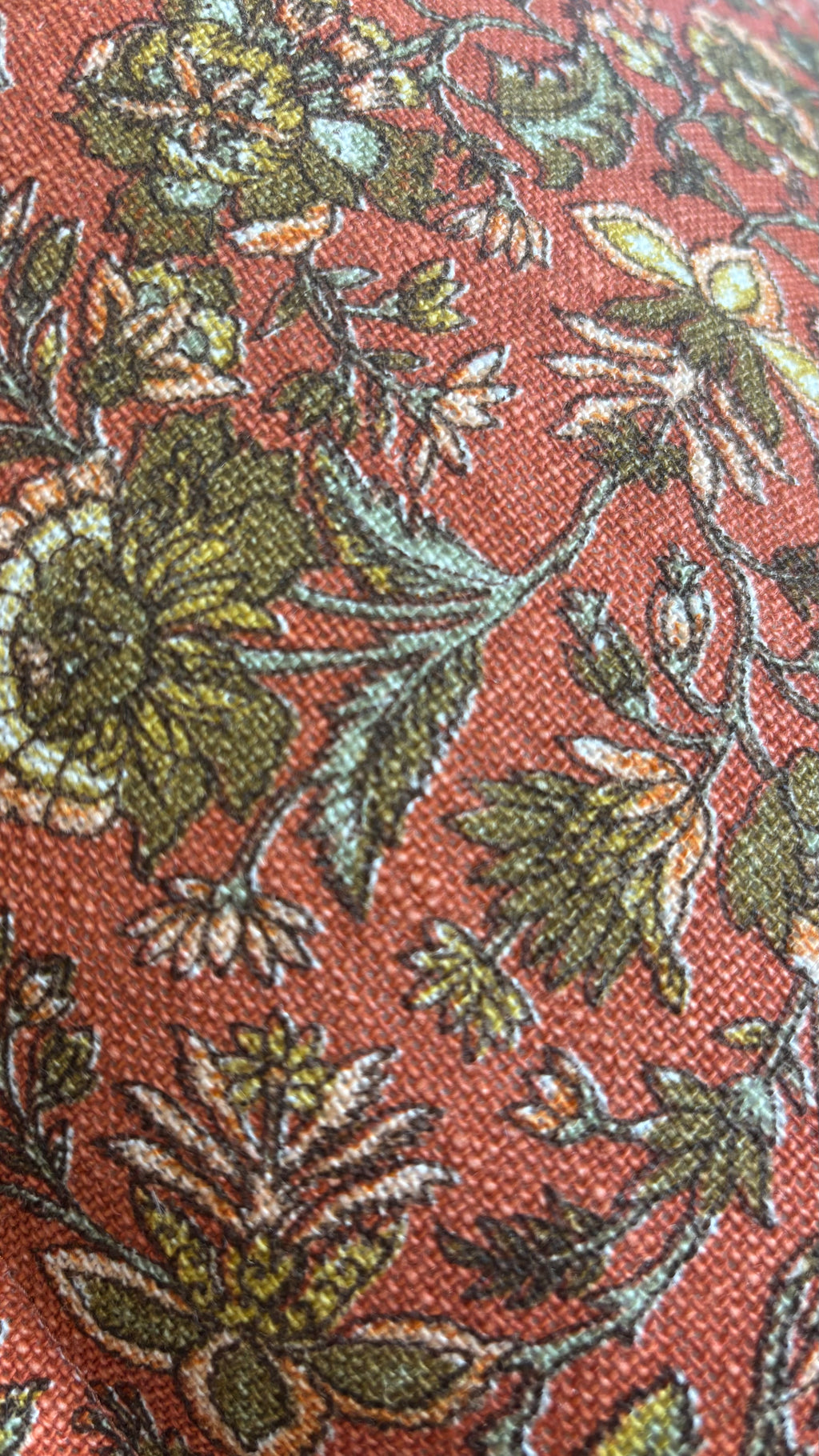 Coussin Samara Terre Brûlée – 40 × 60 cm