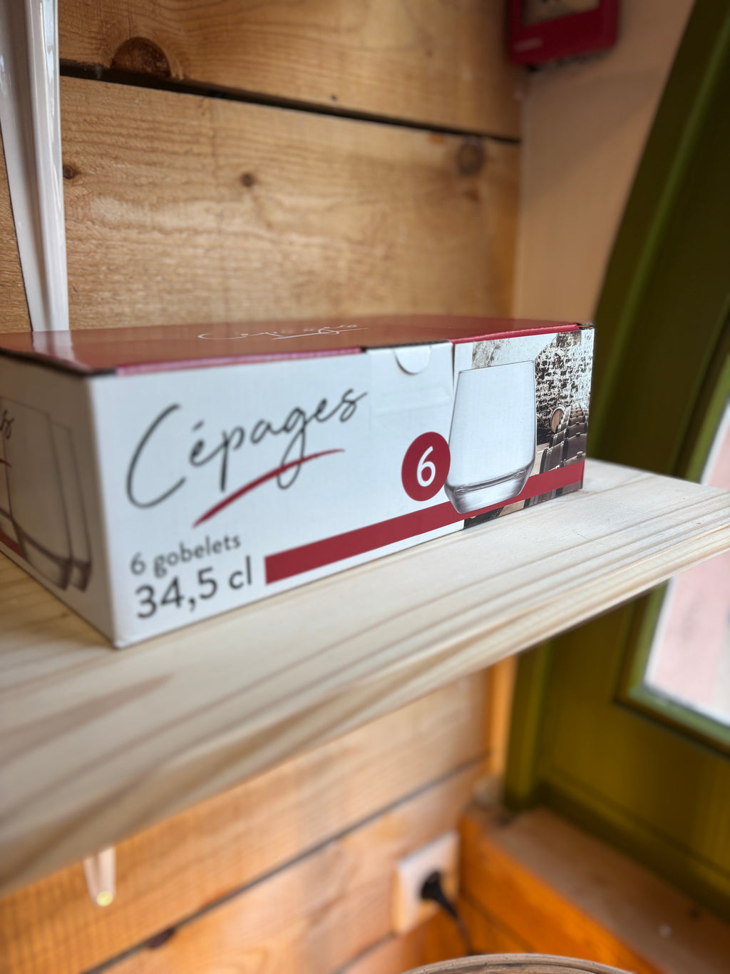 Boîte de 6 gobelets cépages 34,5 cl Trend'up