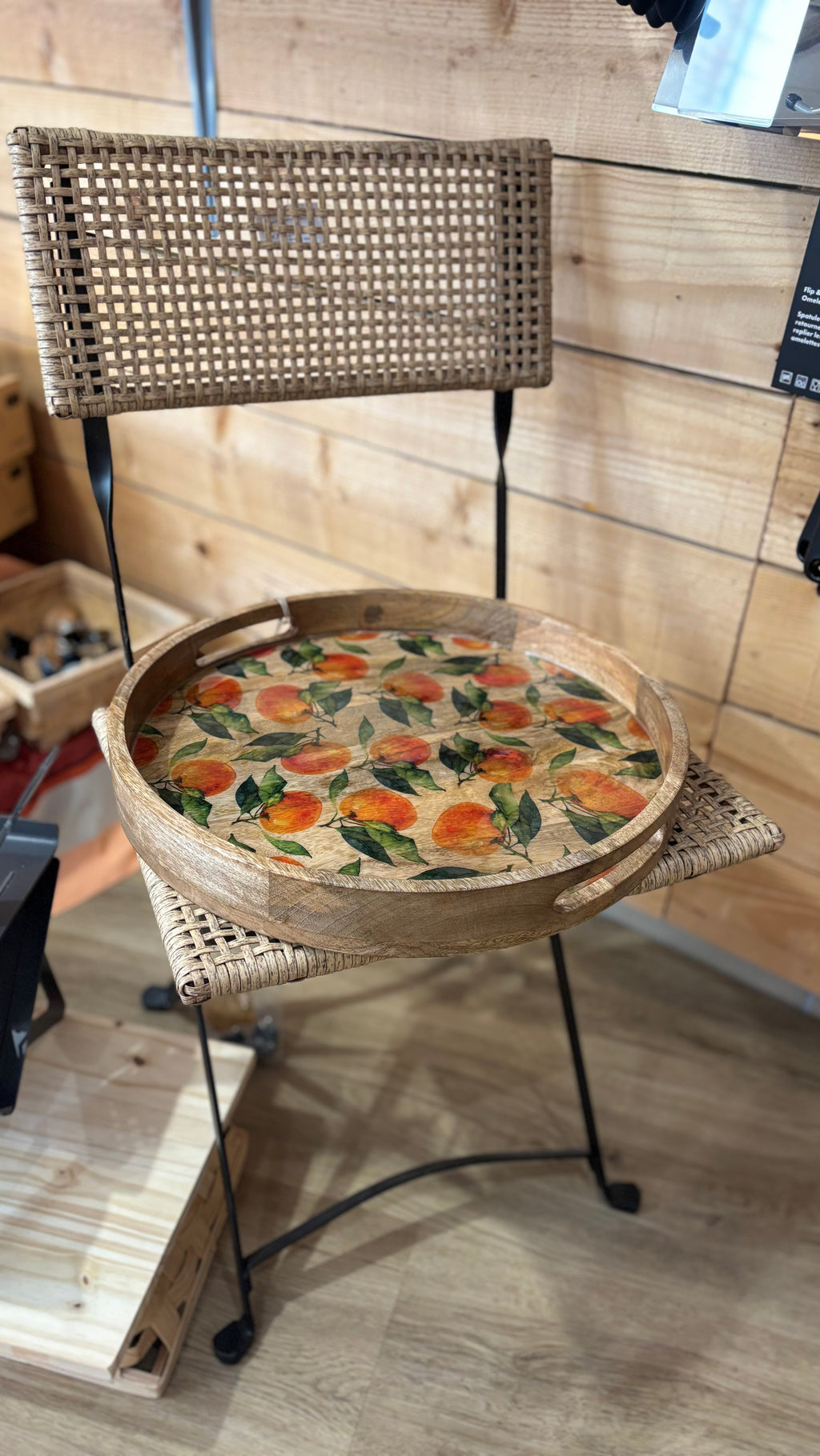 Plateau rond Amalfi D40 cm
