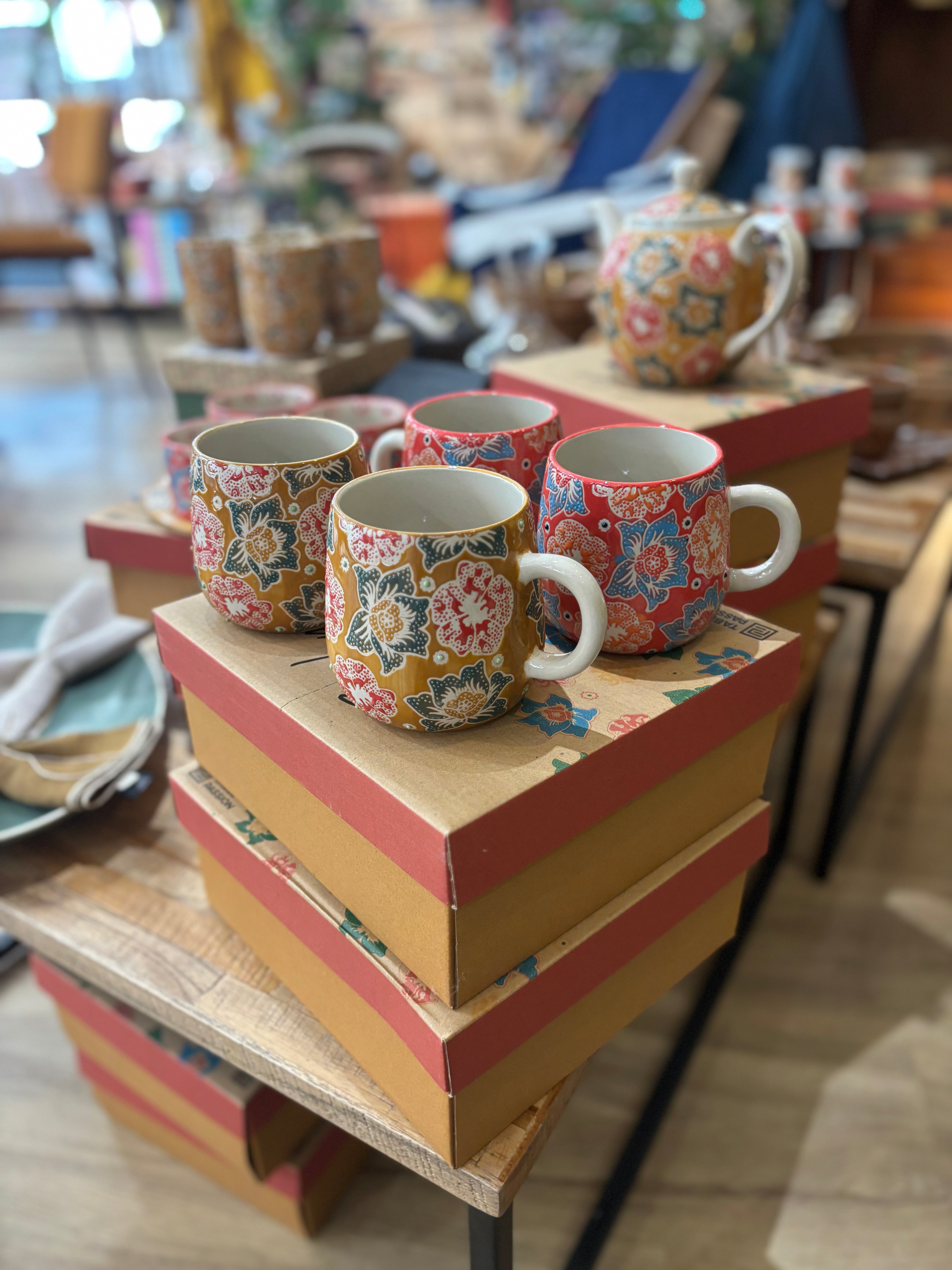 Coffret de 4 mugs Zphyr 45 cl