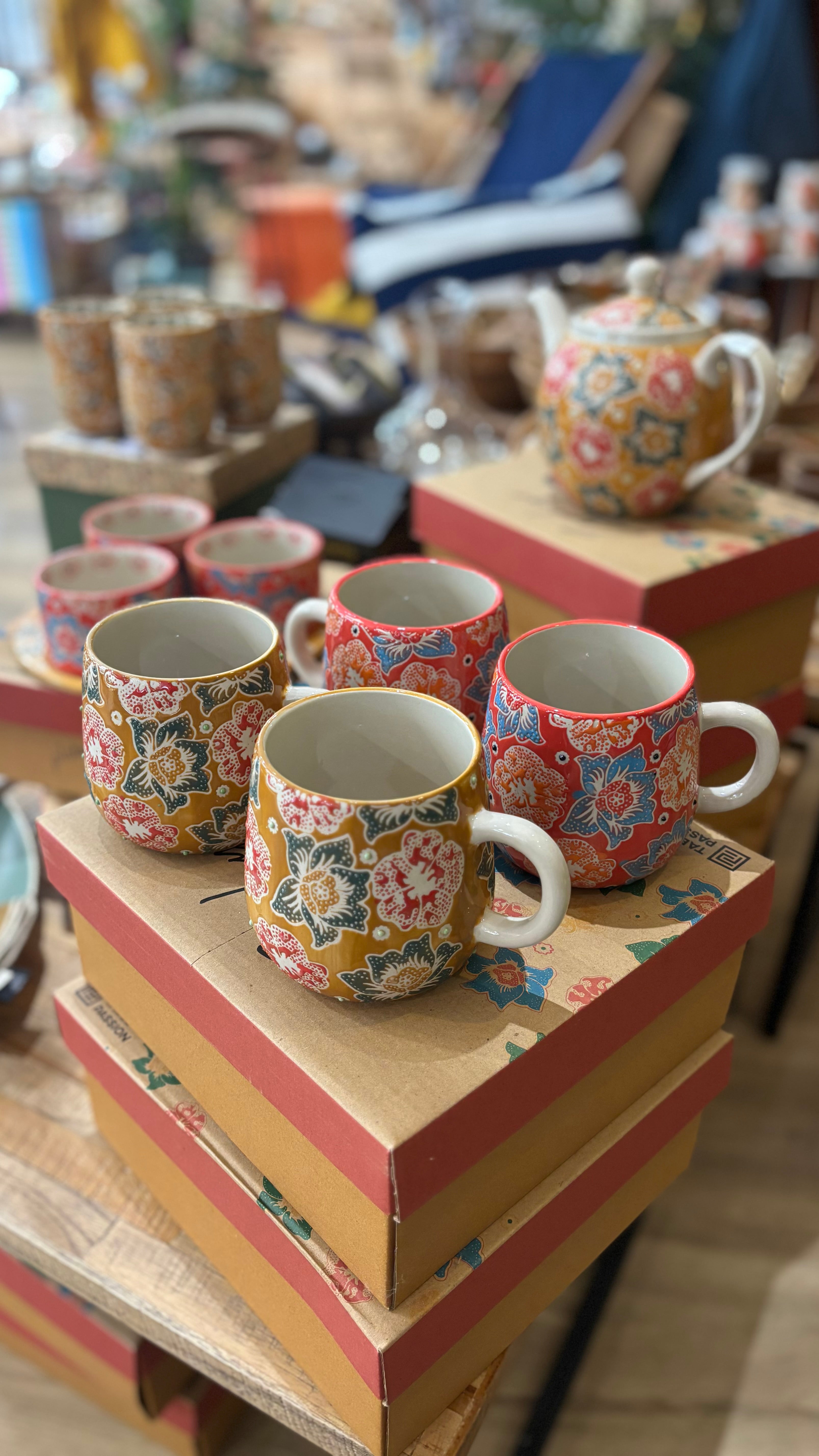 Coffret de 4 mugs Zphyr 45 cl