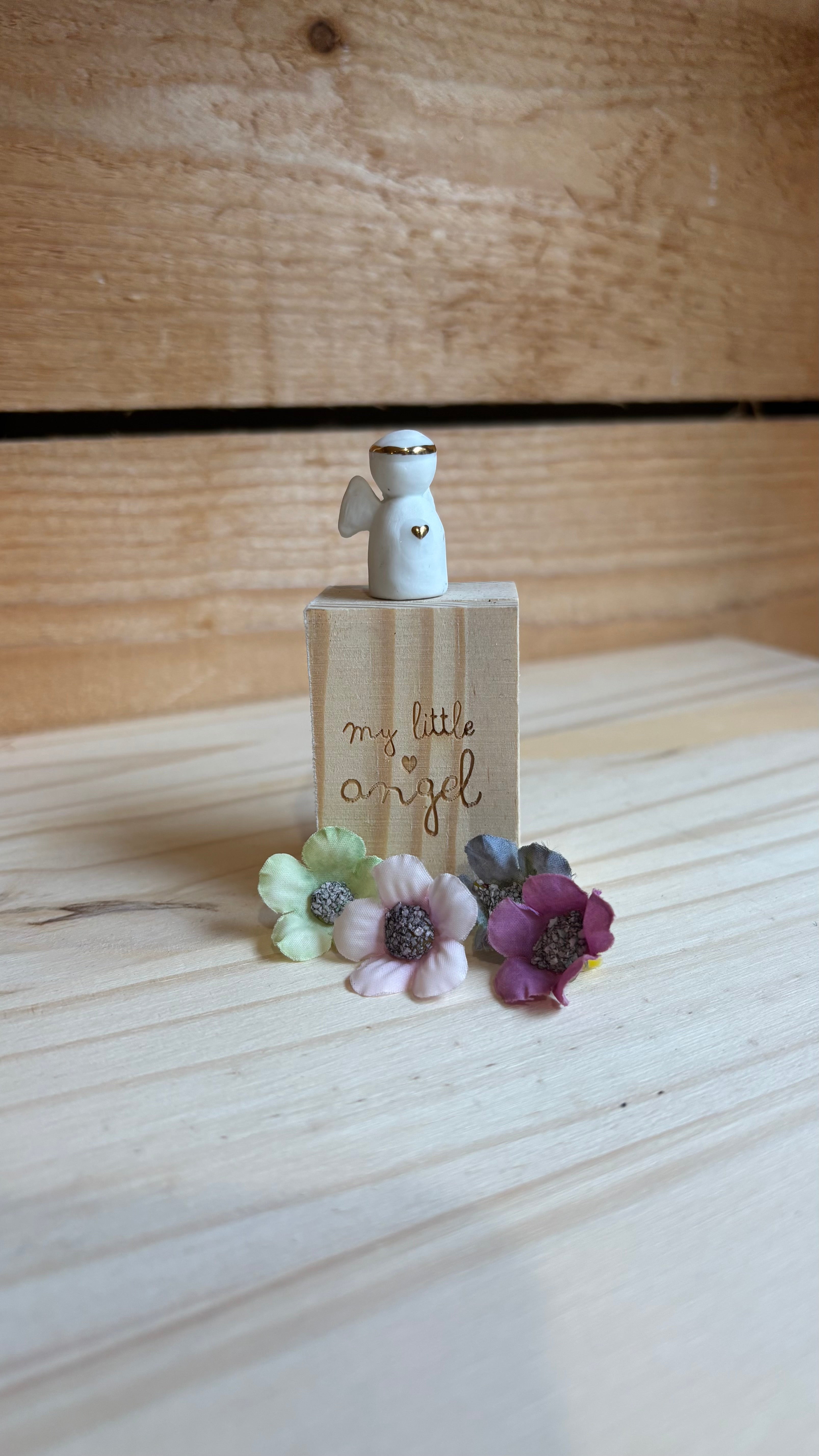 Mini Ange en Porcelaine “My Little Angel”