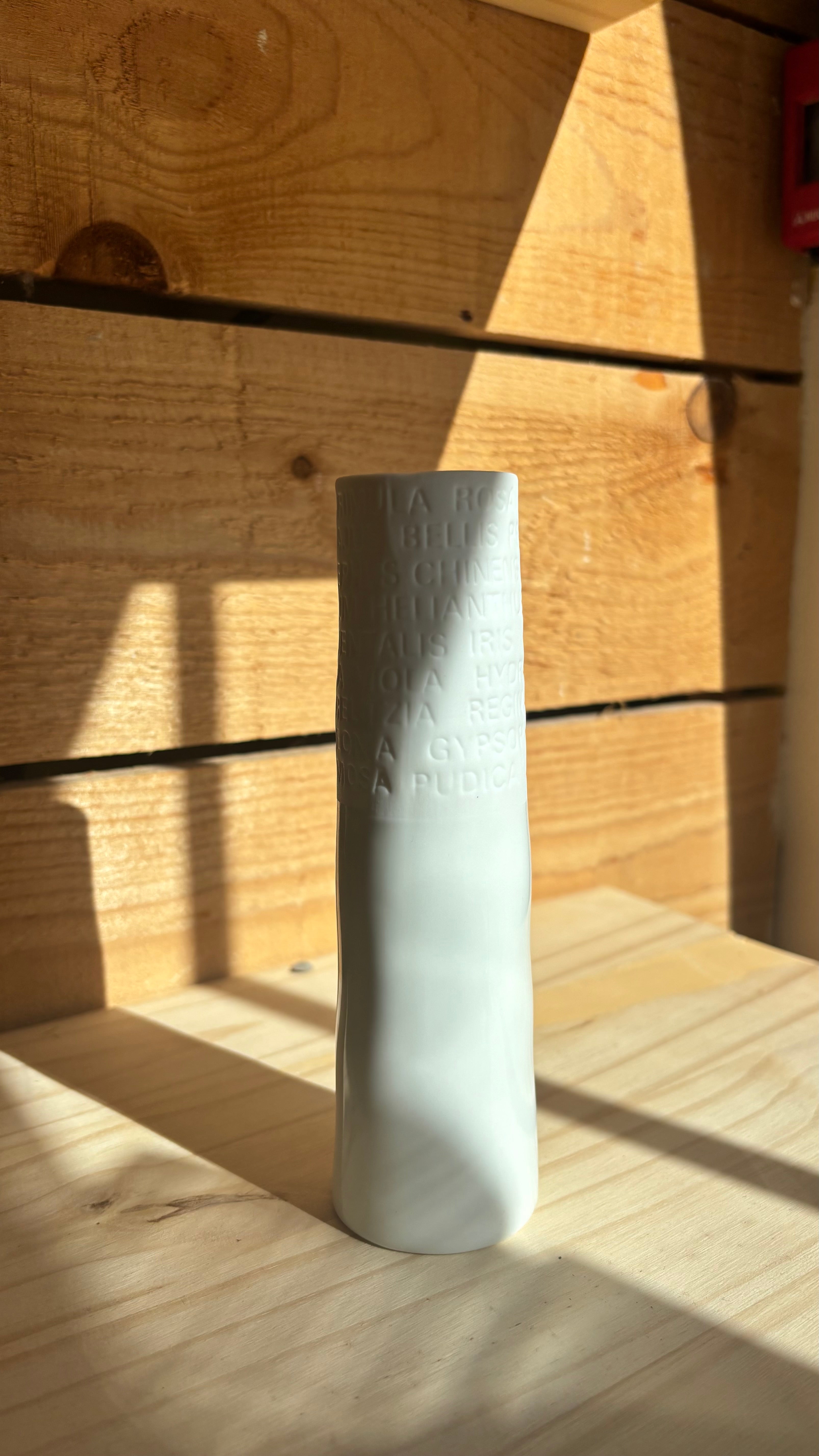 Vase "Poetry" Petit en porcelaine – 1,5 cl