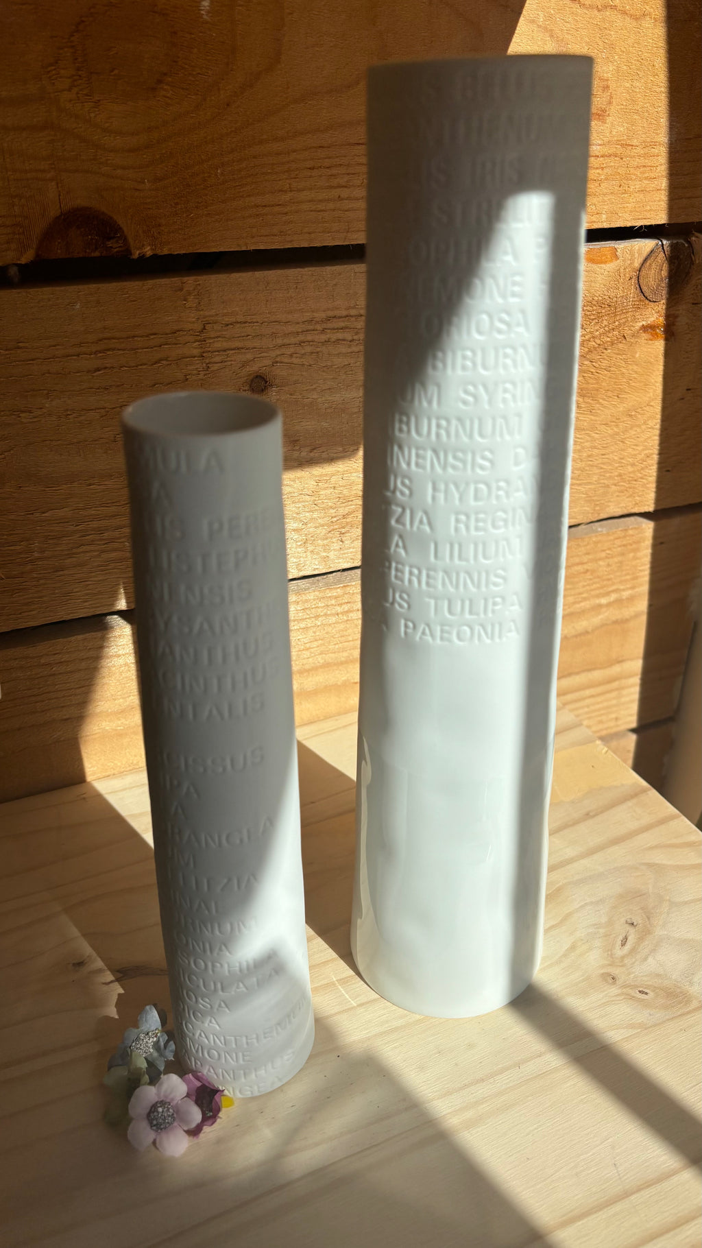 Vase "Poetry" Grand en Porcelaine - 7.5 cl