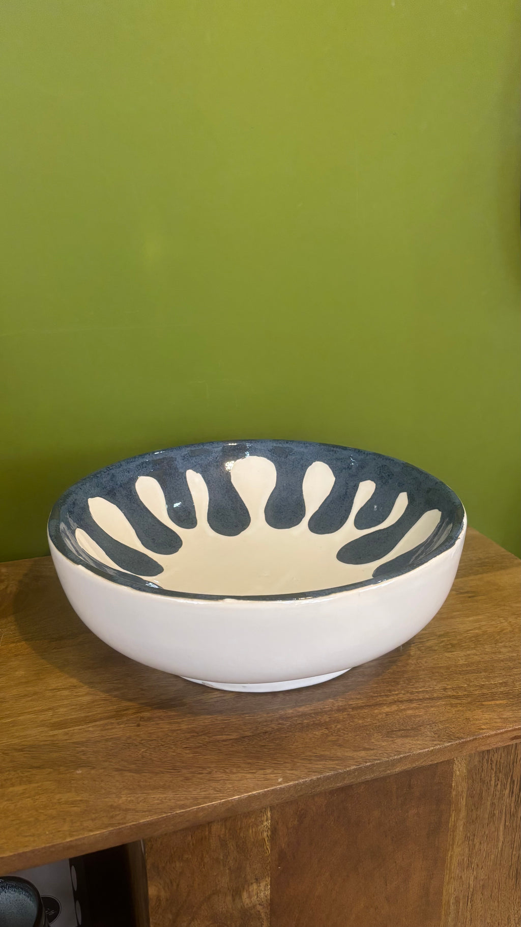 Céramique de Décoration Azul Bleu/ Blanc L