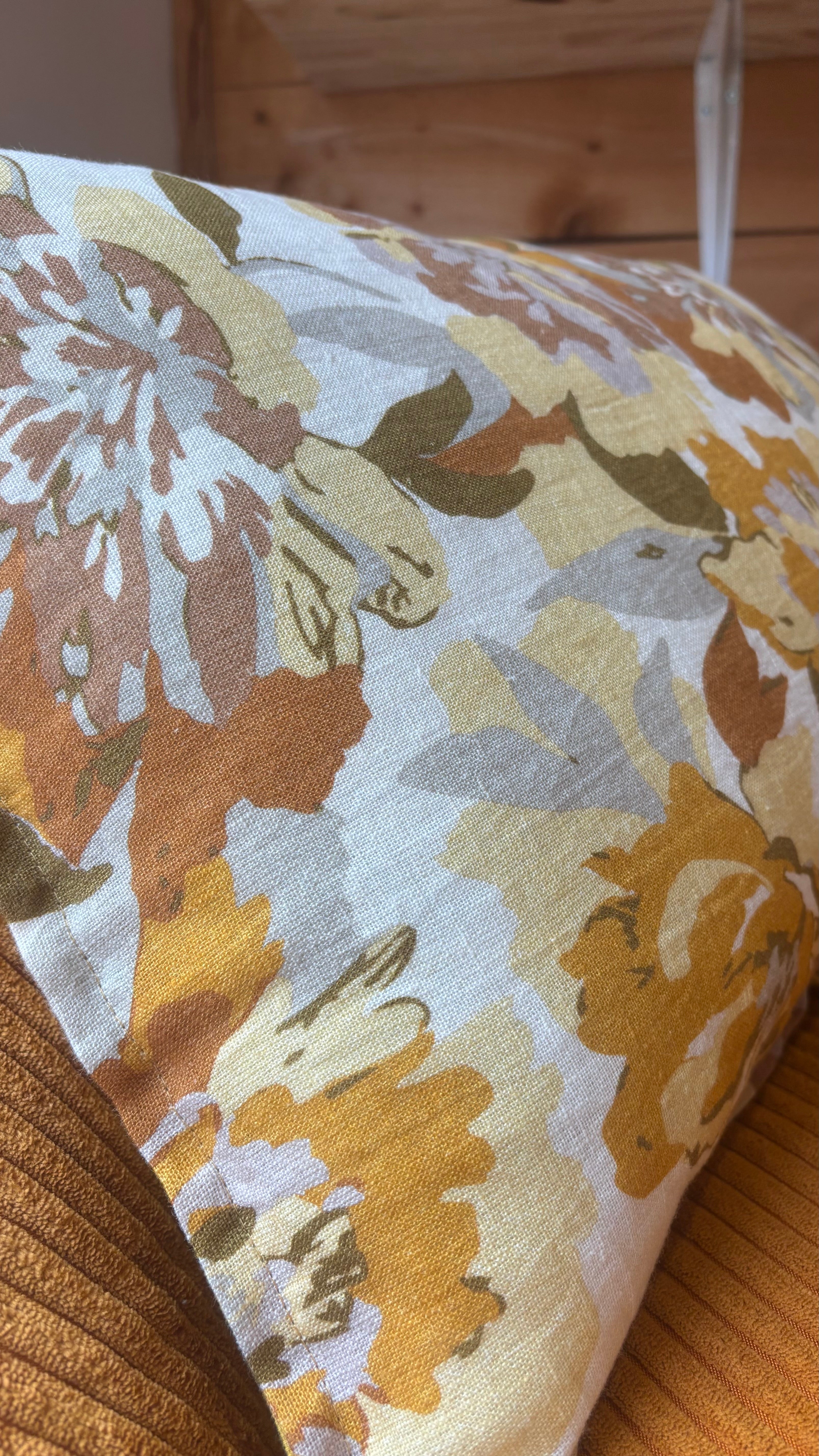 Coussin Trieste Ocre 40x60 cm