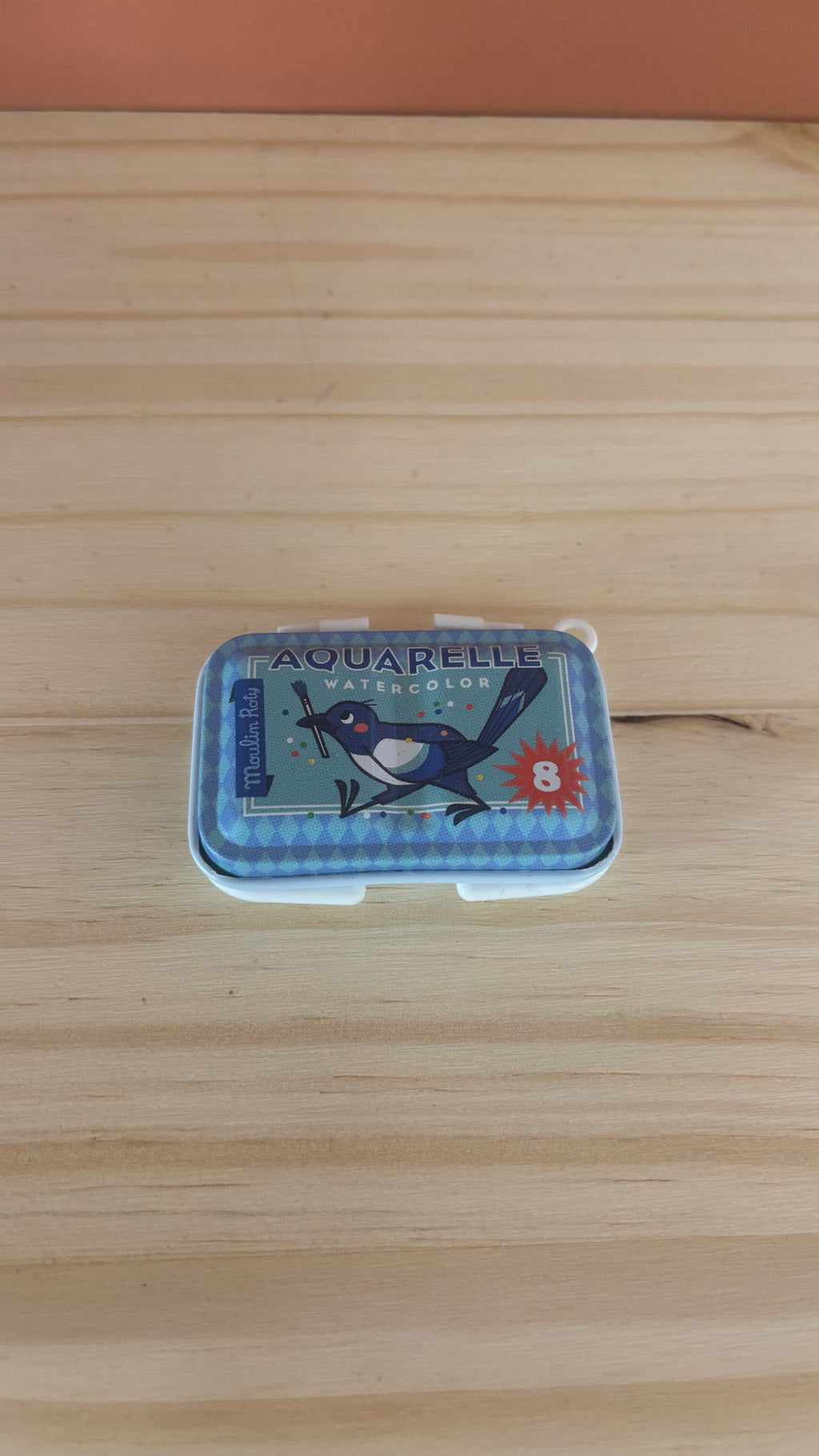 Mini palette aquarelle bleue Les petites Merveilles