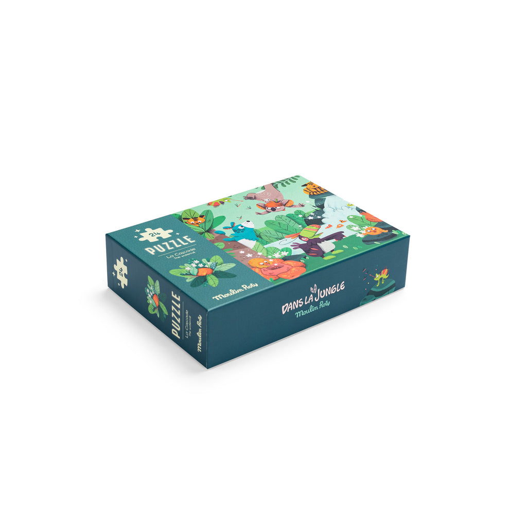 Puzzle Phosphorescent 24 Pièces – La Cascade – Dans la Jungle
