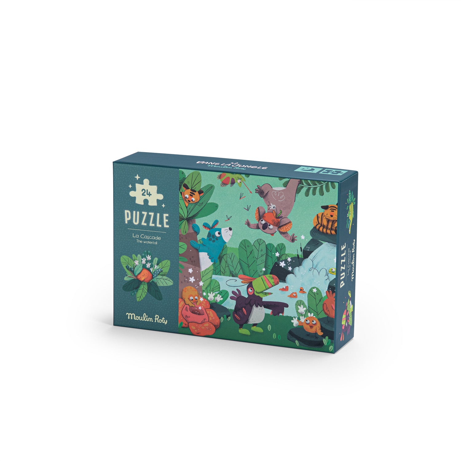 Puzzle Phosphorescent 24 Pièces – La Cascade – Dans la Jungle