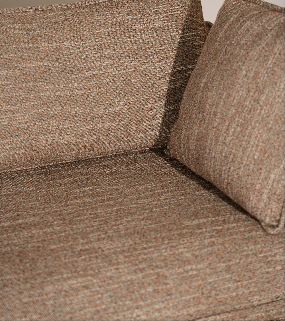 Canapé Modène Marron Chiné 3 Places – 204 x 91 x H85 cm