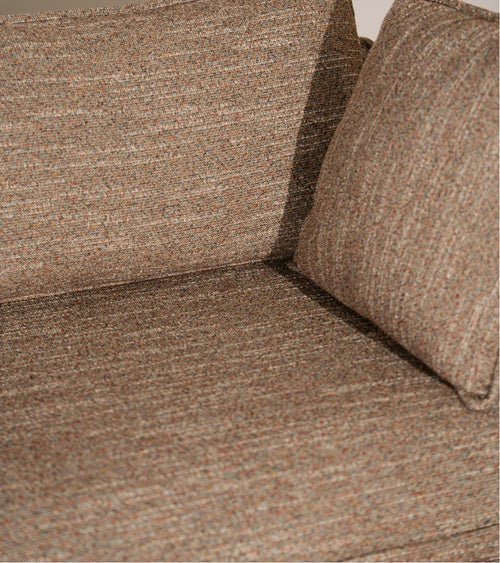 Canapé Modène Marron Chiné 3 Places – 204 x 91 x H85 cm