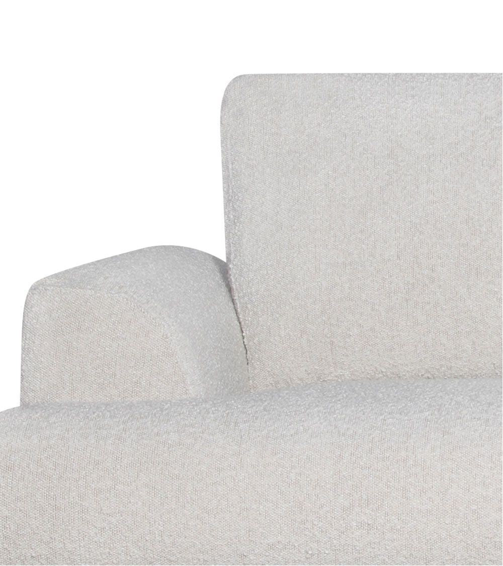 Canapé Nova Blanc 2 Places – 178 x 94 x H88 cm