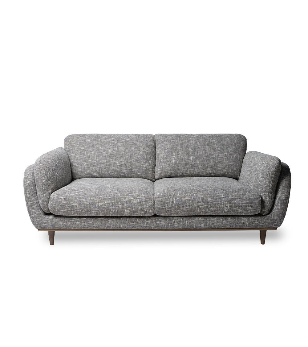 Canapé Odda Gris 3 Places – 212 x 92 x H86 cm