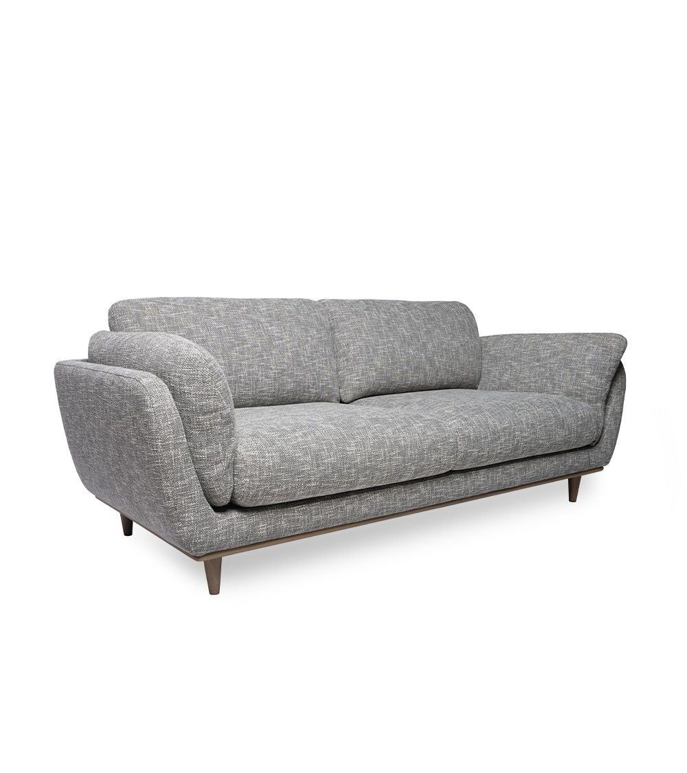 Canapé Odda Gris 3 Places – 212 x 92 x H86 cm