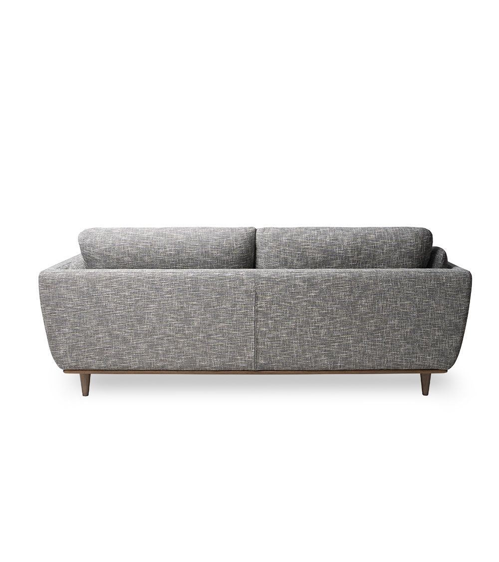 Canapé Odda Gris 3 Places – 212 x 92 x H86 cm