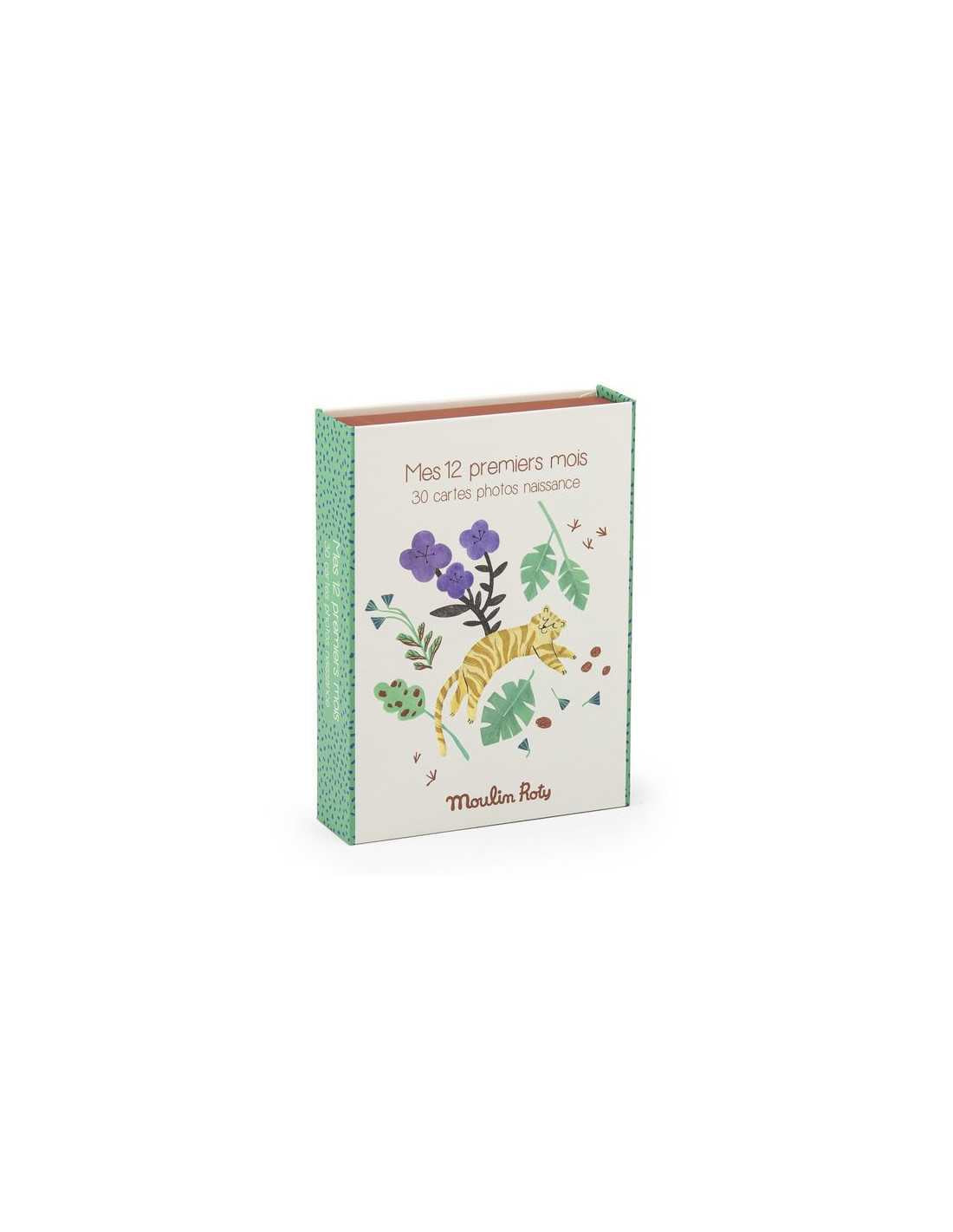 Cartes Mes 12 premiers mois - La forêt Mawa