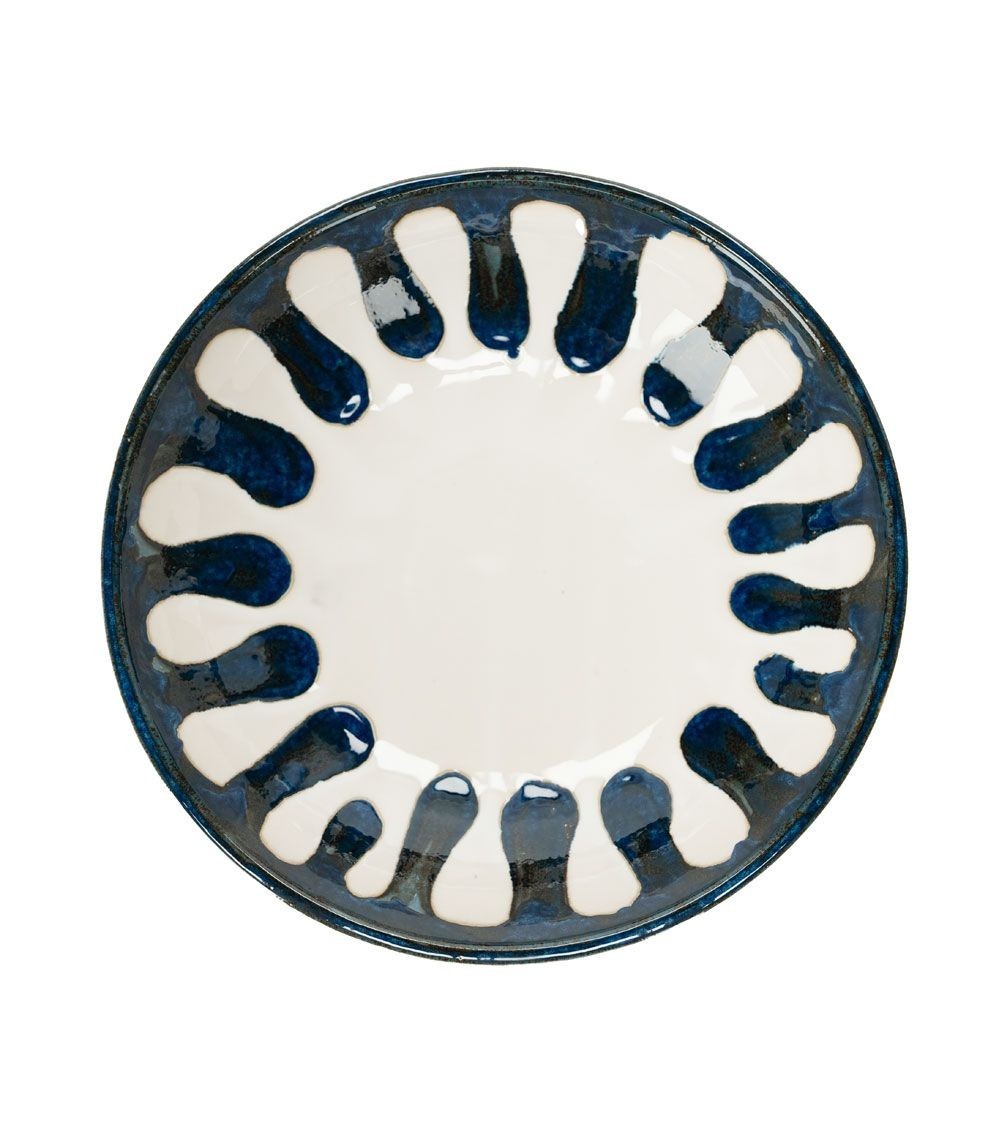 Céramique de Décoration Azul Bleu/ Blanc L