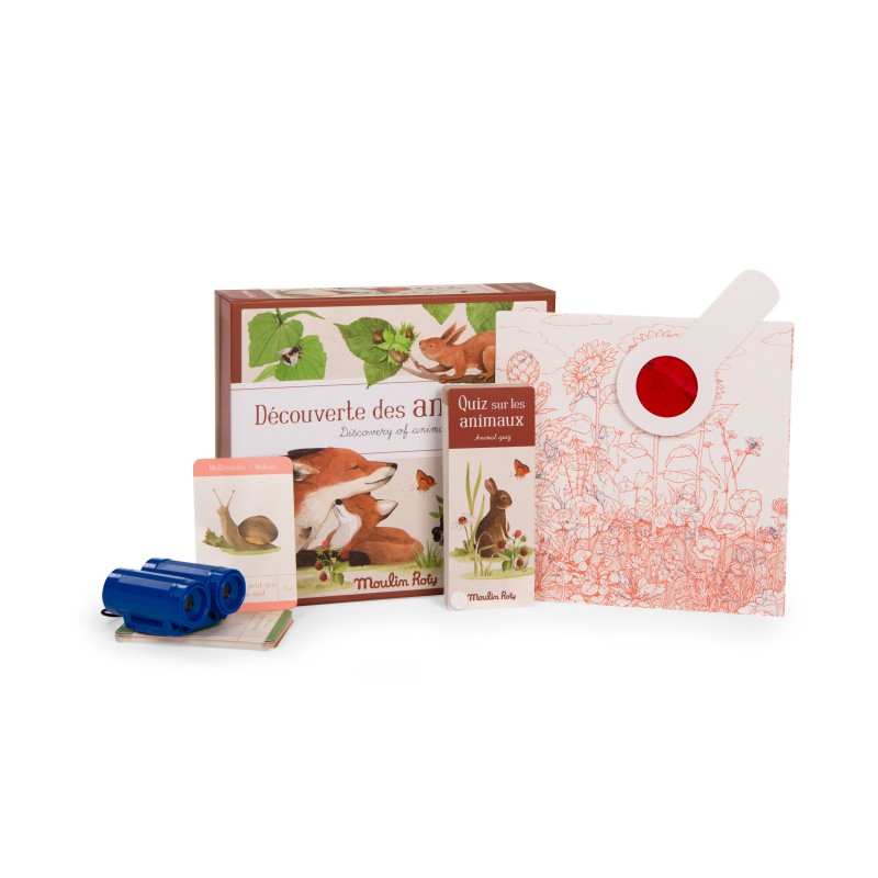 Coffret « Découverte des animaux du jardin » Le Jardin du Moulin