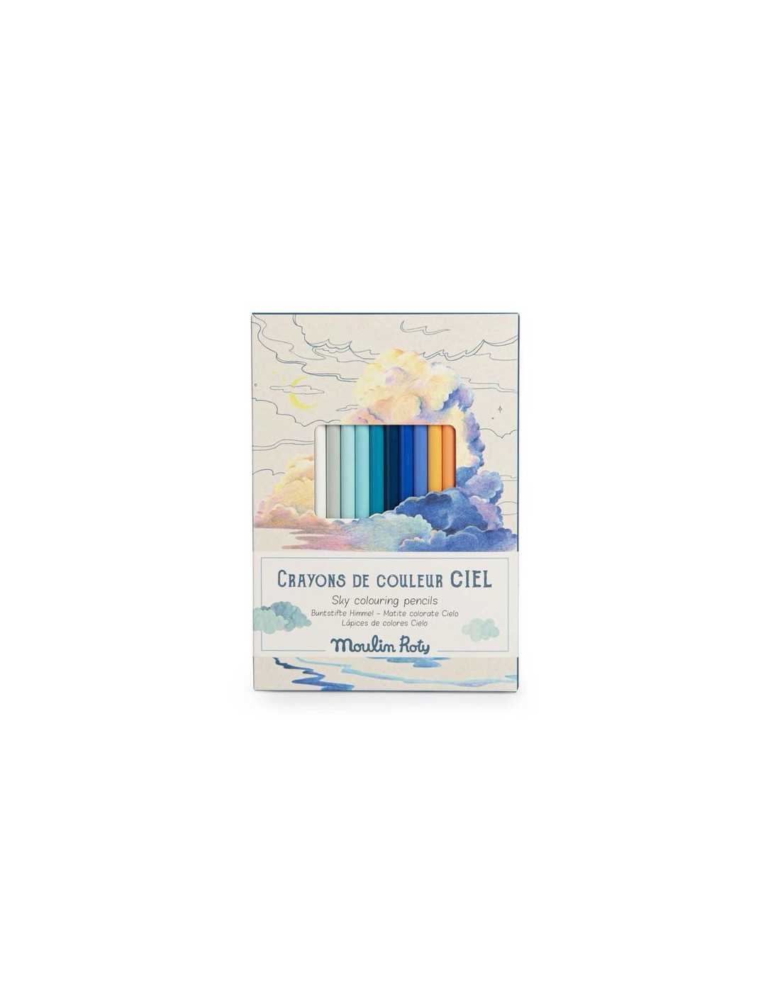 Crayons de Couleur & Cartes Ciel