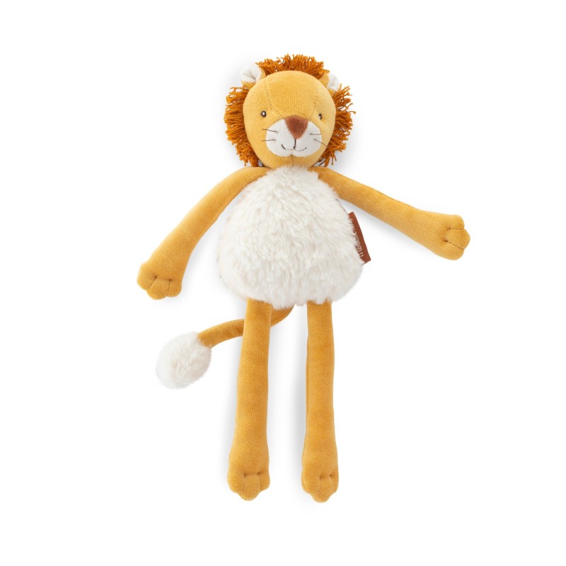 Doudou hochet Lion Mamba – La Forêt Mawa