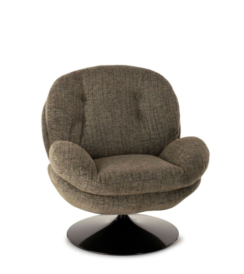 Fauteuil Memento Chiné Vert Mousse