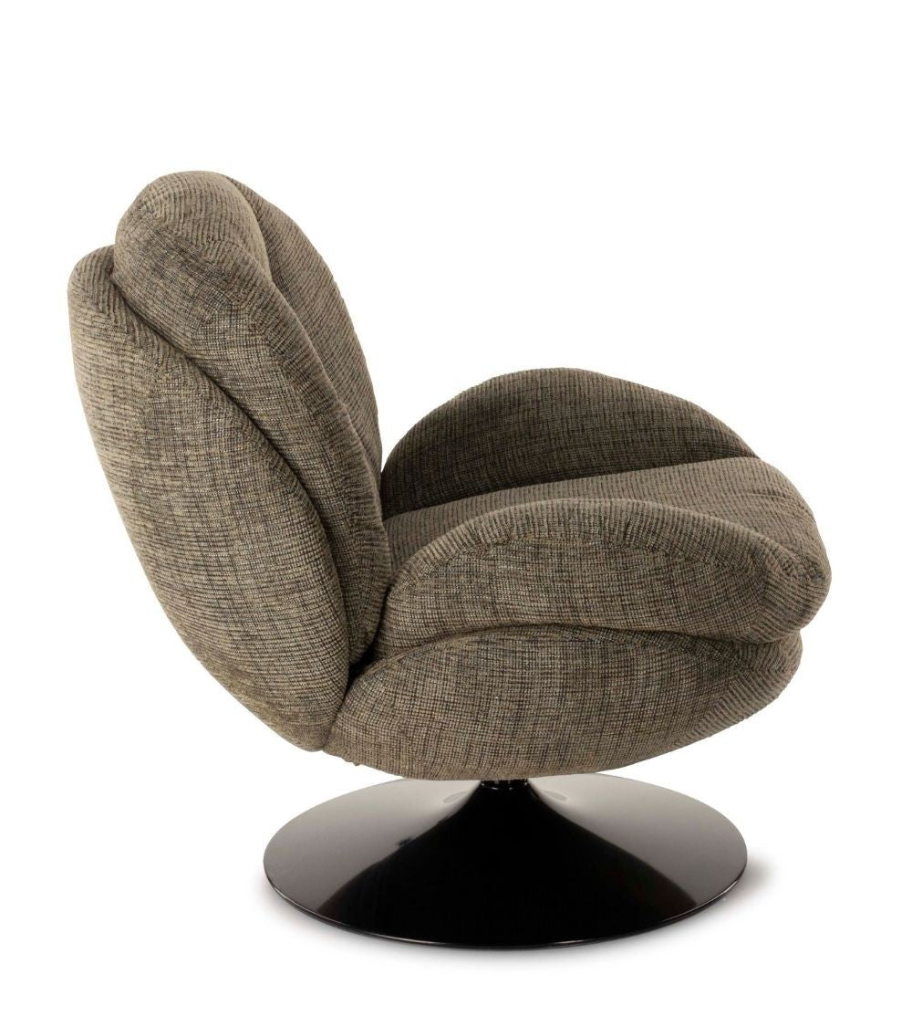 Fauteuil Memento Chiné Vert Mousse