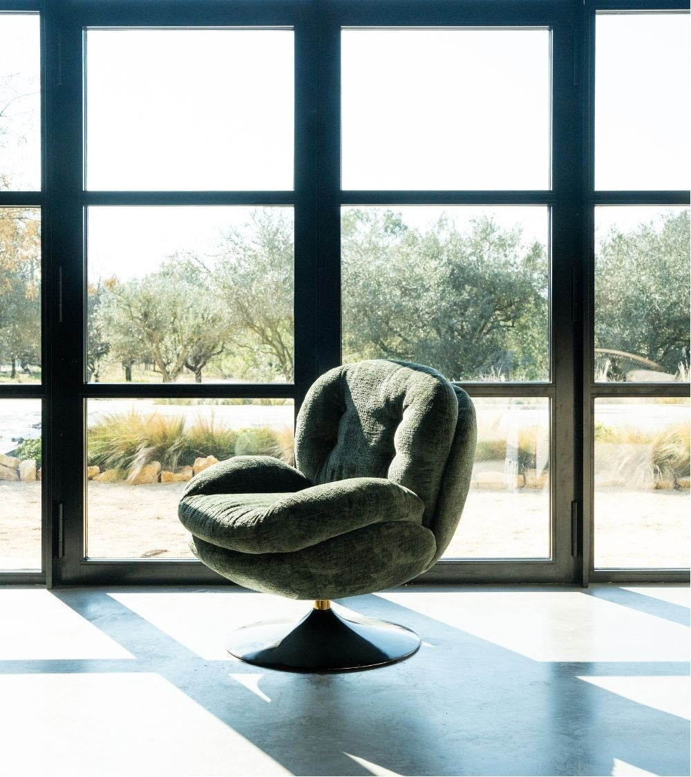 Fauteuil Memento Kaki, Pied Noir
