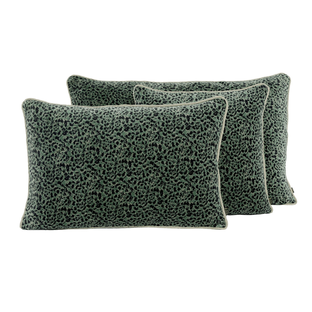 Coussin Léopard 45x45cm Jardin