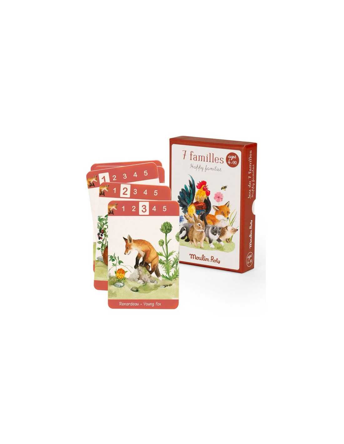 Jeu de 7 familles Le Jardin
