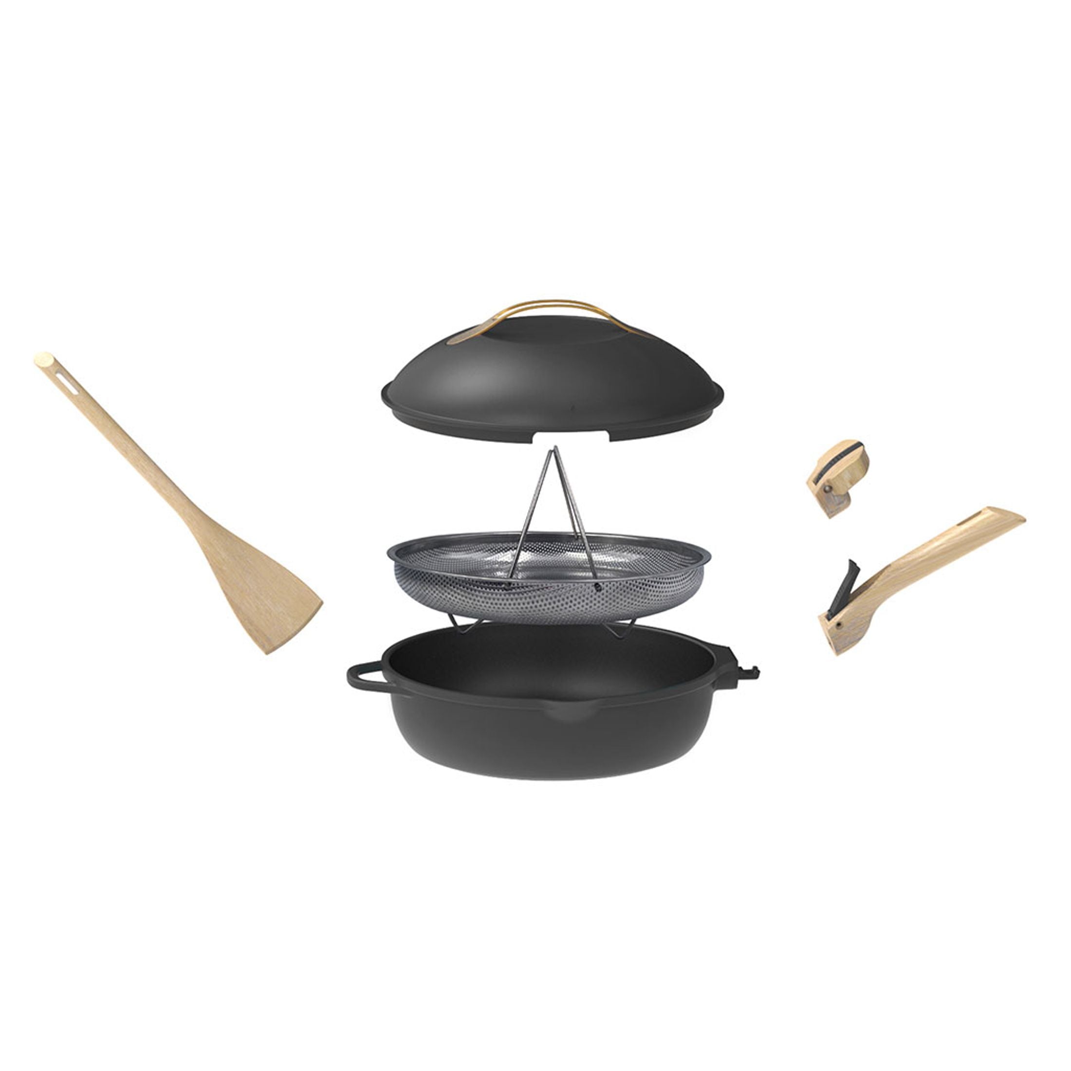 La Fabuleuse Poêle 28 cm – 8 en 1 – Météore