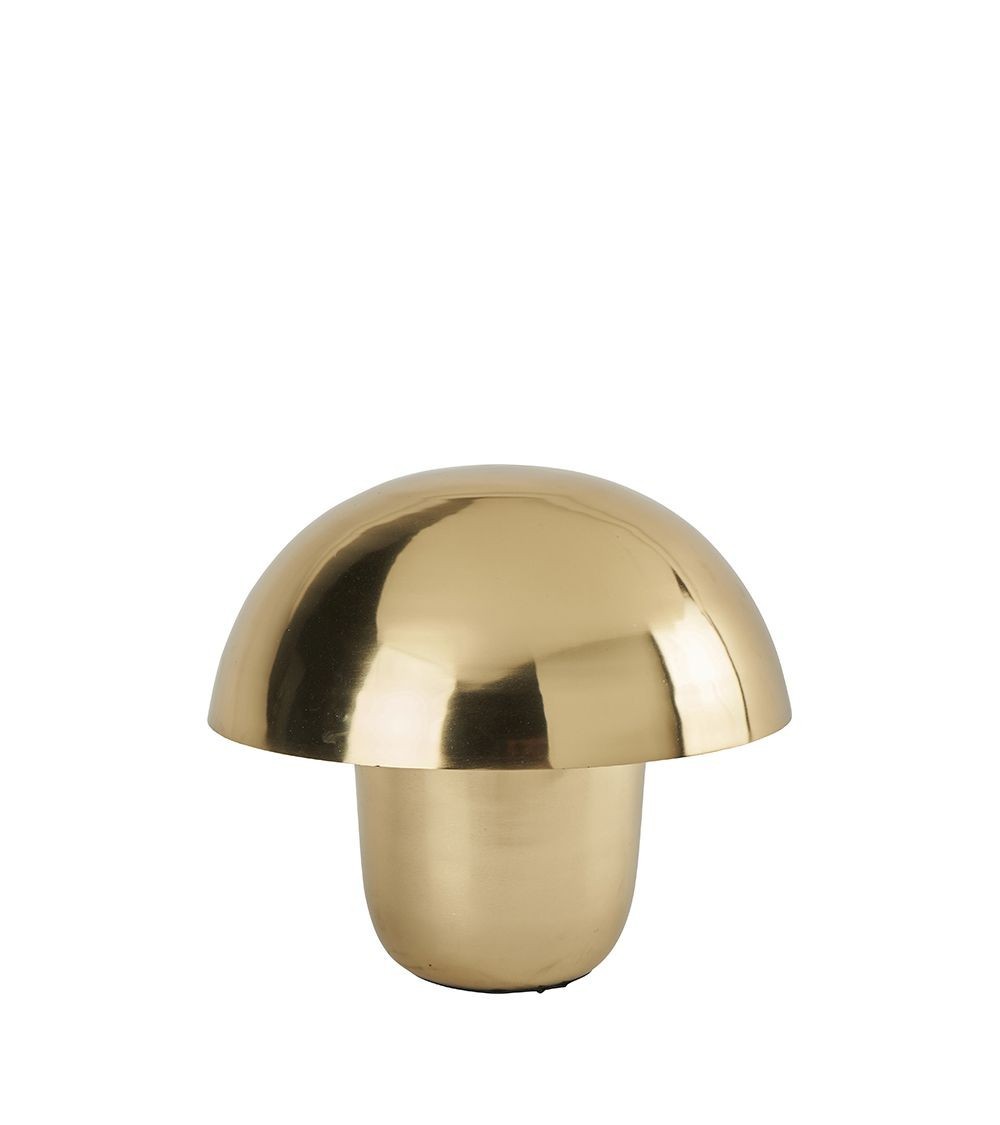 Lampe Champignon Dorée