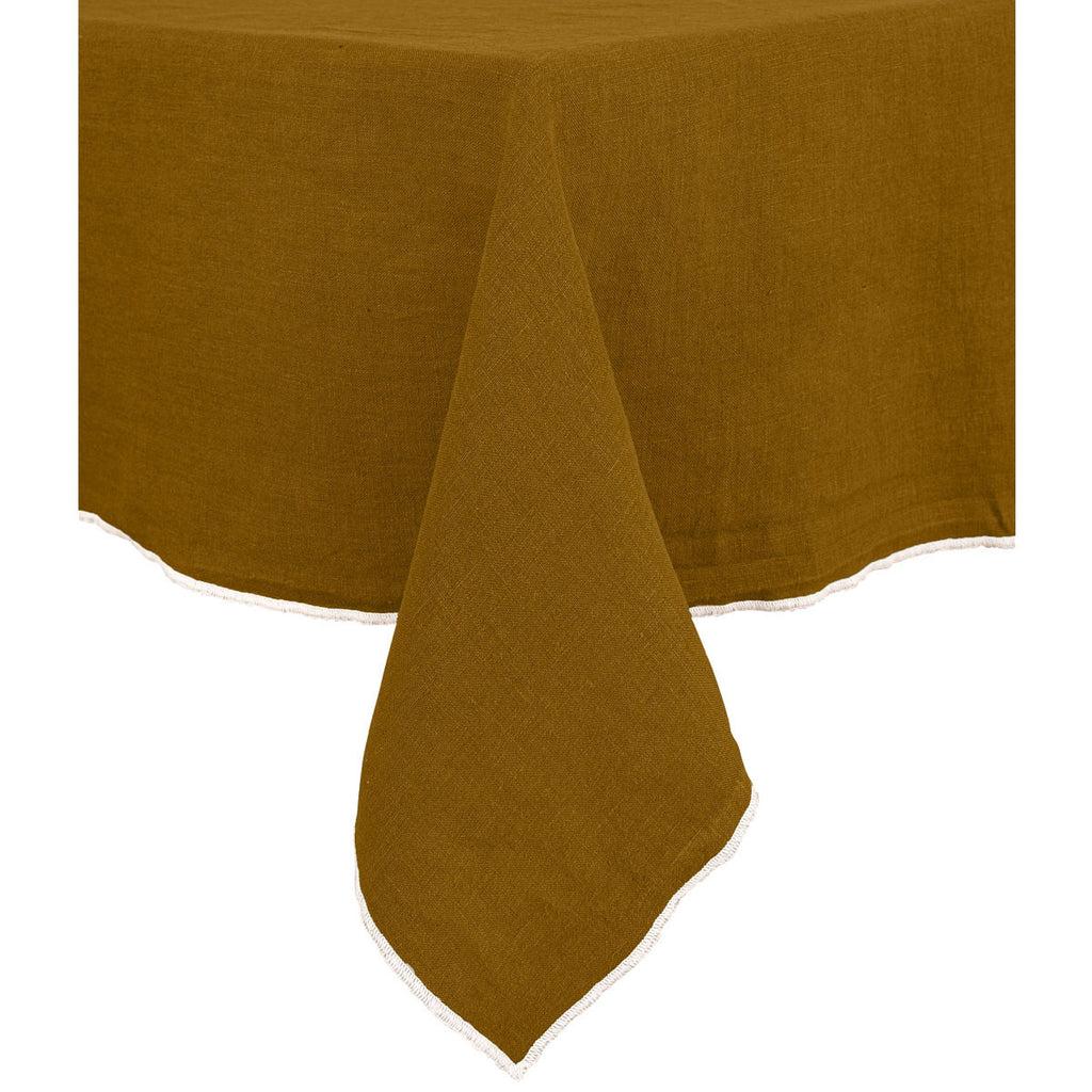 Nappe VENISE – 160x250 cm – Gold – Lin