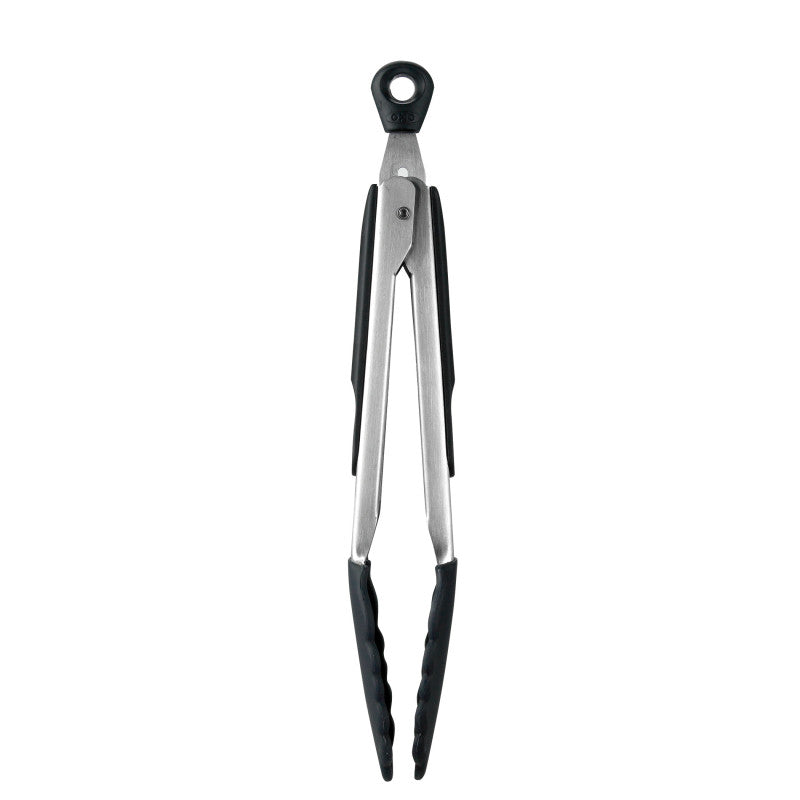 Pince de service acier et silicone 22 cm