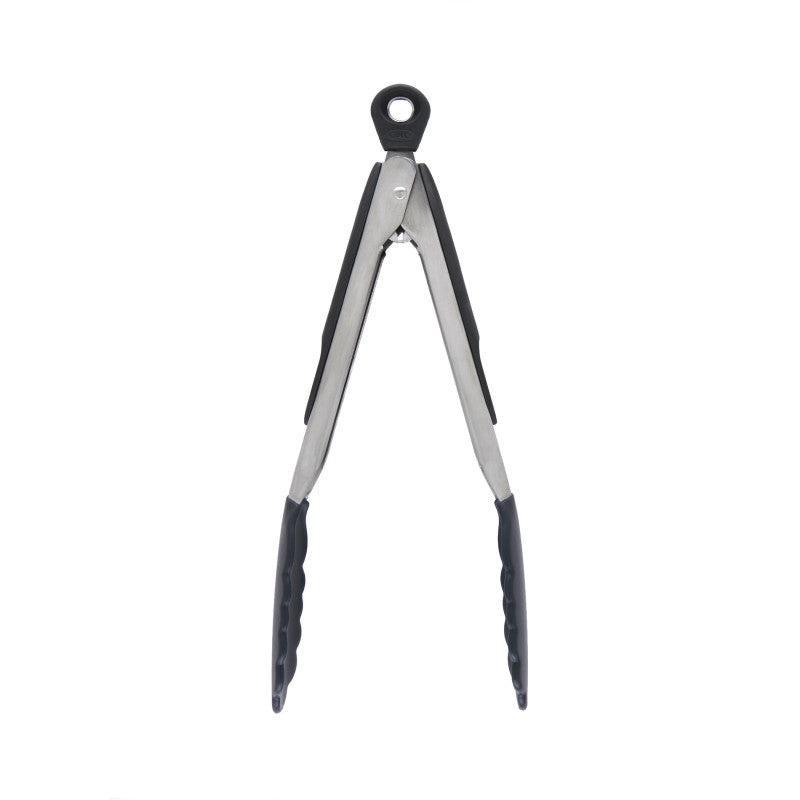 Pince de service acier et silicone 22 cm