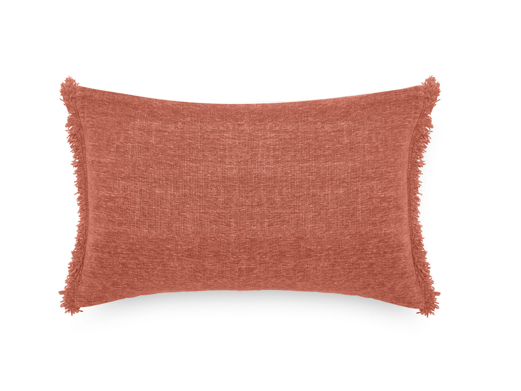Coussin Anta à franges Tobacco – 40 x 60 cm