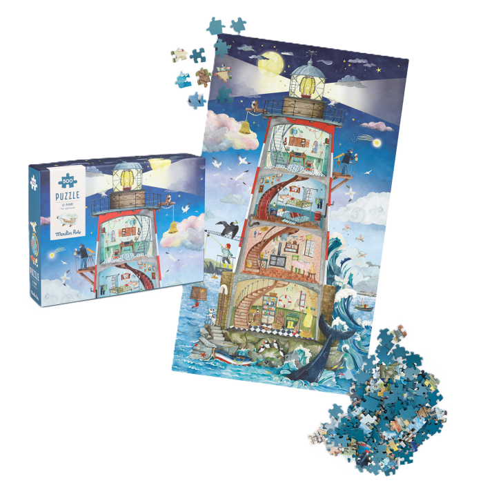 Puzzle - Phare - 500 pièces