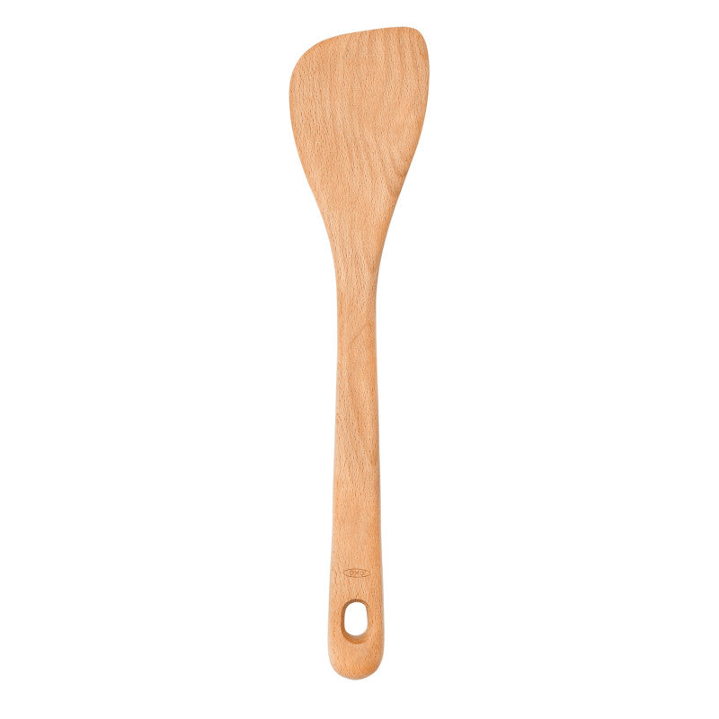 Spatule plate biseautée en bois