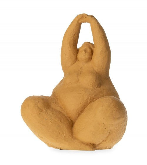 Statue Terre Cuite Tailleur Gingembre